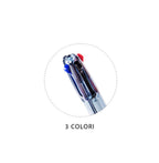 Penna Sfera Tr3 | 3 Colori (Nero, Blu, Rosso)