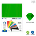 [2 PZ] Pryma Foglio Gomma Eva 40X60Cm 2Mm Verde