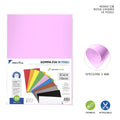 [2 PZ] Pryma Foglio Gomma Eva 40X60Cm 2Mm Rosa Chiaro