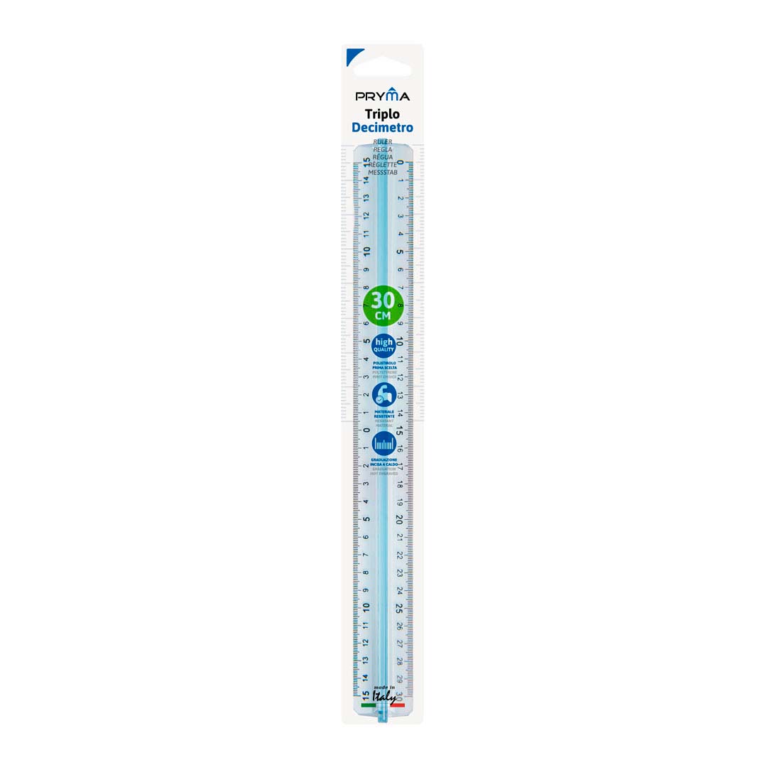 Riga Da 30 Cm | Triplo Decimetro