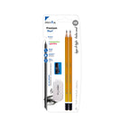 Matita In Grafite Premium Con Temperino E Gomma | Hb - Ø 2,8 Mm