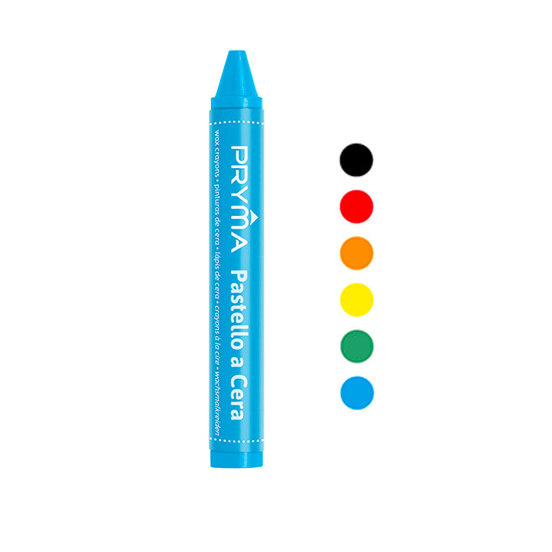 Pastelli A Cera Jumbo | Ø 11Mm - 6 Colori