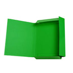 Pryma Cartella Elastico Piatto Dorso 3 25X35Cm Verde