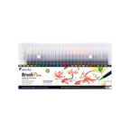 Brush Pen Con Pennello Applicatore | 24 Colori