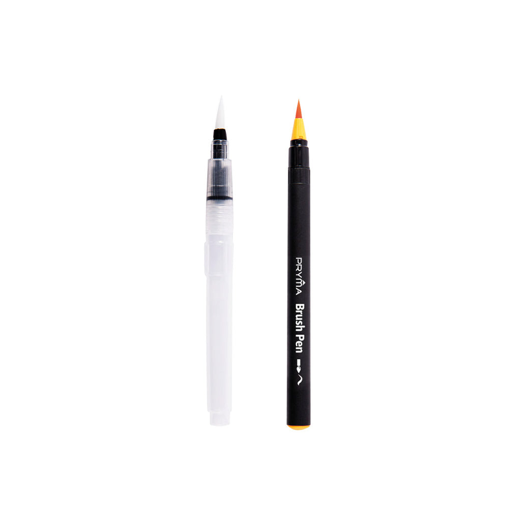 Brush Pen Con Pennello Applicatore | 24 Colori