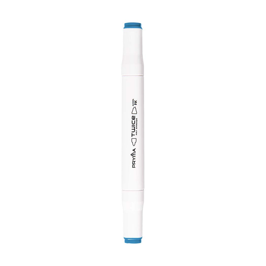 Marcatore Twice | Col. 69 - Prussian Blu (Doppia Punta 1Mm-6Mm)