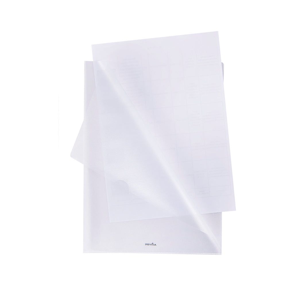 Busta Porta Documenti Ad L Pp Trasparente A4