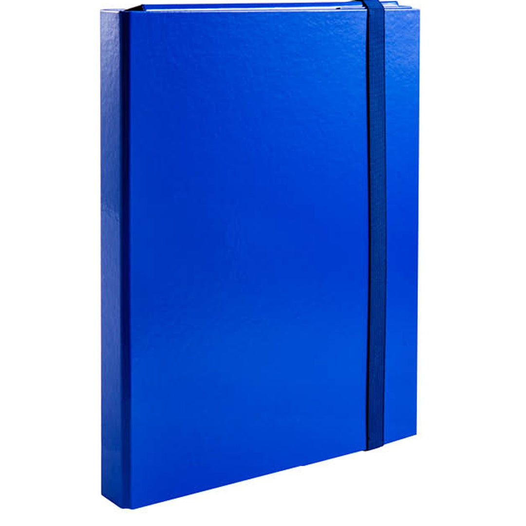 PRYMA CARTELLA 3L EL.PIATTO D3 25X34CM BLU
