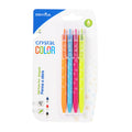 Penna Sfera Crystal Color 0.7Mm 4Pz Blu