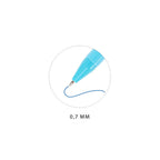 Penna Sfera Crystal Color 0.7Mm 4Pz Blu