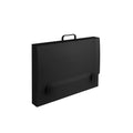 Valigetta con Manici 56x36x6Cm 2 Chiusura a Clip Nero