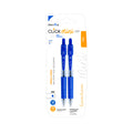 Pryma Penna Sfera Mini 0.7mm – Set 2 Pezzi Blu, Scrittura Scorrevole e Precisa, Compatta e Tascabile per Ufficio, Scuola e Agenda
