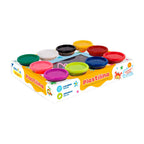 Plastilina Colorata | 10 Barattoli Con Accessori Inclusi