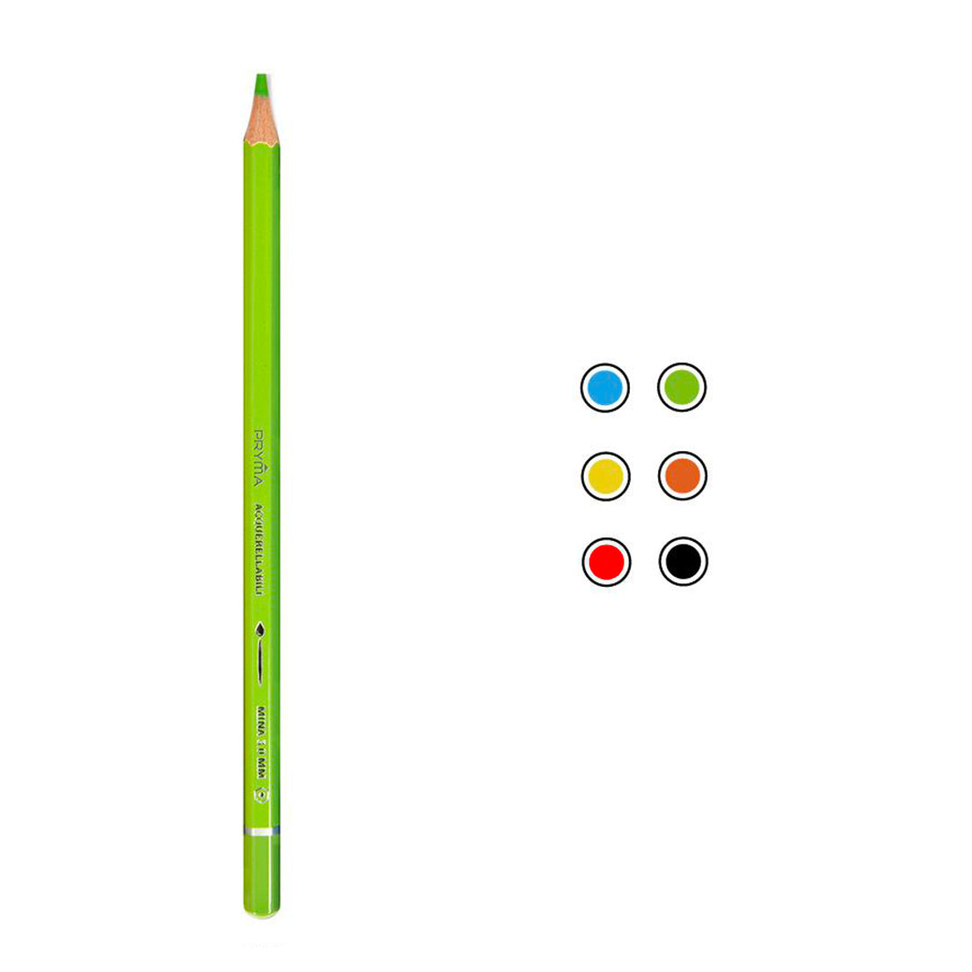 "Colorello" Pastelli Acquerellabili | Ø 3Mm - 6 Colori
