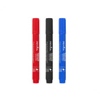 Marcatore Indelebile Punta Tonda | Nero, Blu, Rosso - 2 Mm
