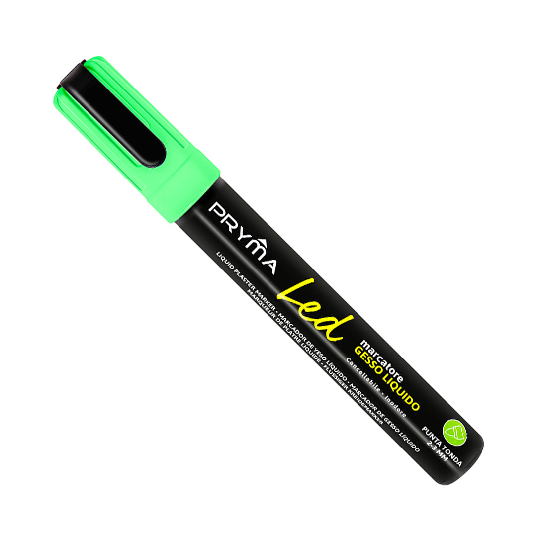 Marcatore Gesso Liquido Punta Tonda 2-3Mm | Fluo Verde