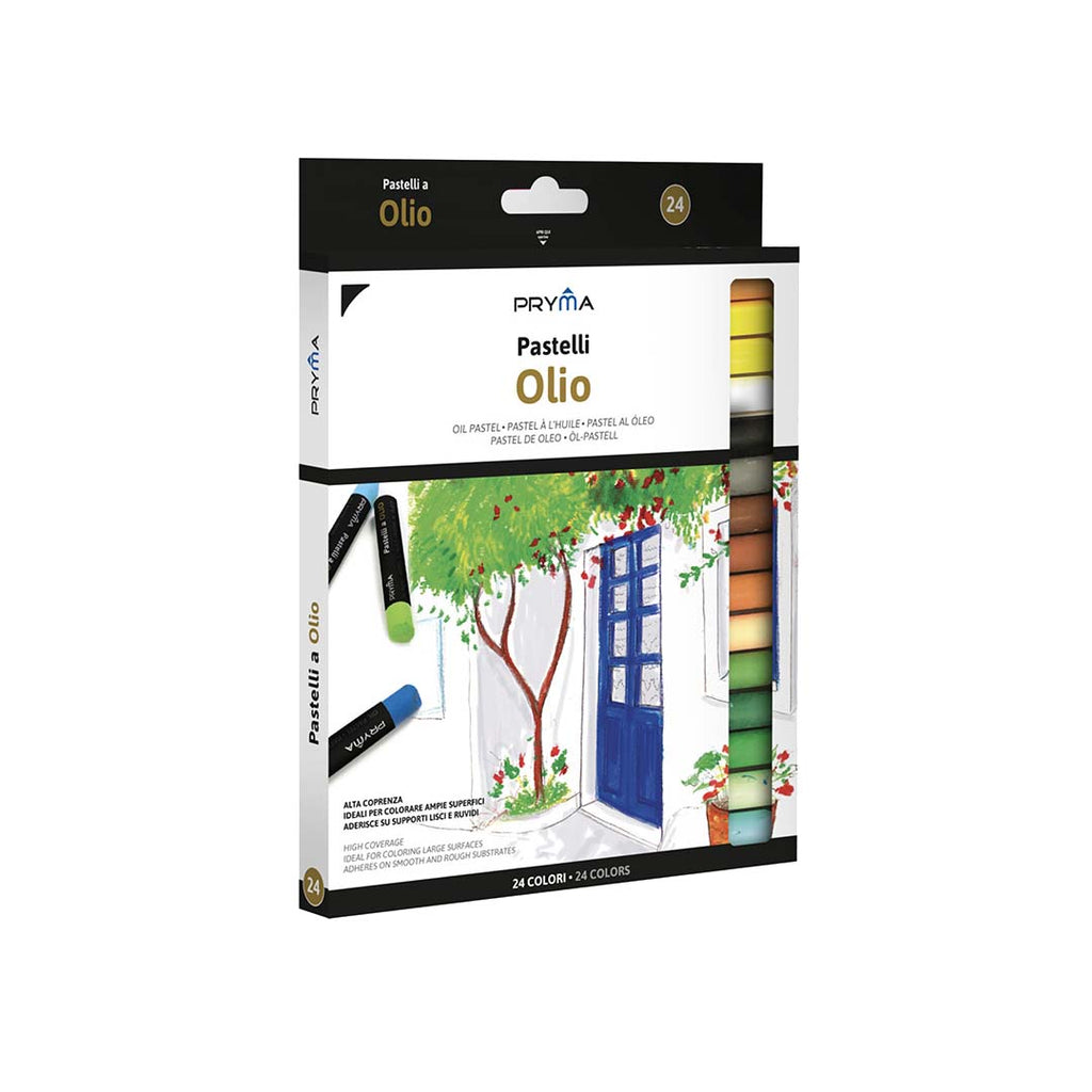 Pastelli A Olio | 24 Colori