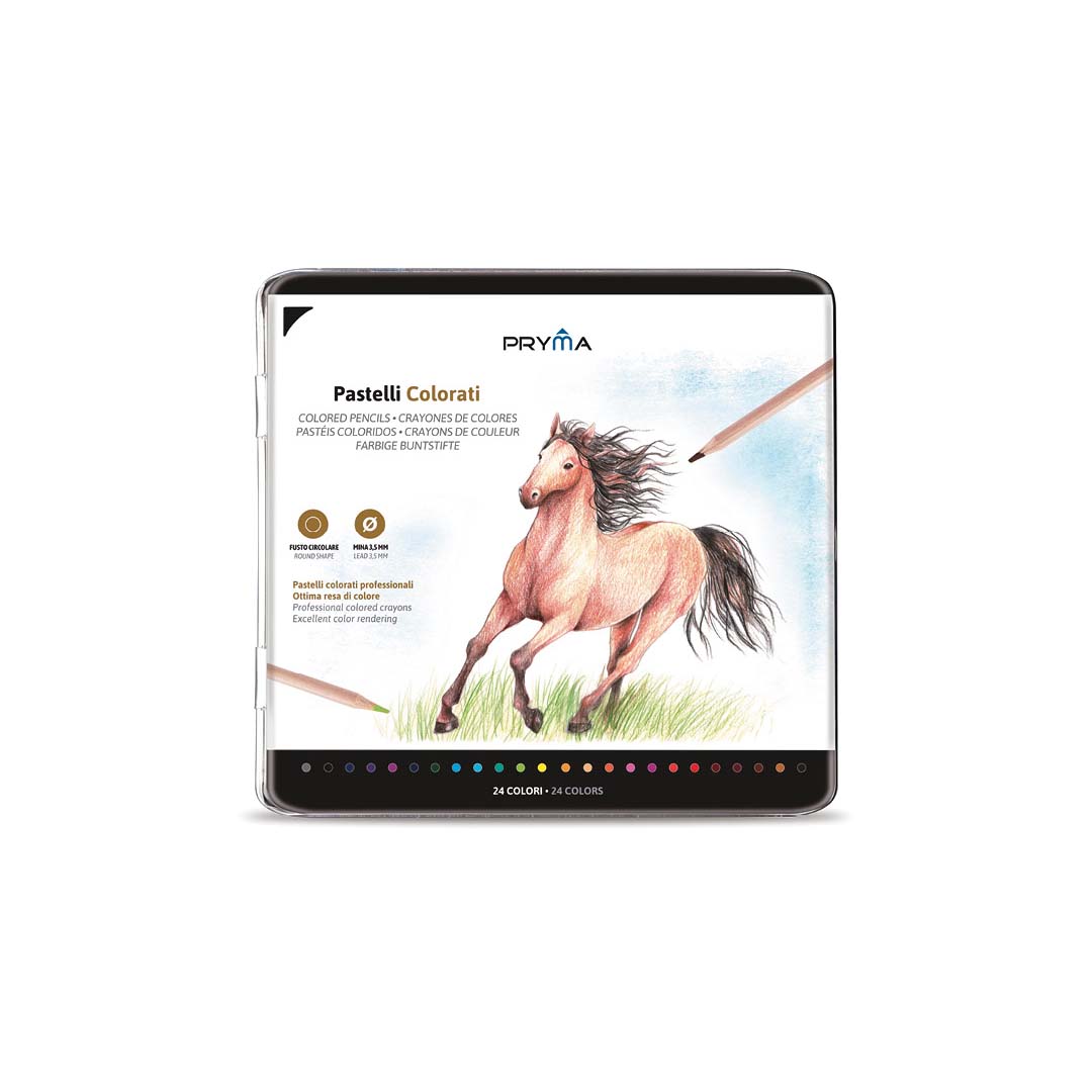 Pastelli Colorati | 24 Colori