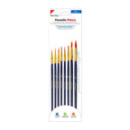 Set Pennelli Da Pittura Punta Tonda | 8 Misure