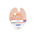 Tavolozza Legno+Pennello Nylon 23.8x29.5 13Pz