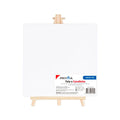 Cavalletto Da Pittura In Legno Con Tela Da 20x20 Cm