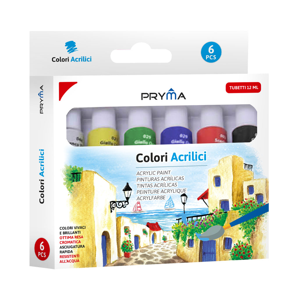 Colori Acrilici | 6 Colori