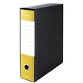 Pryma Registratore Raccoglitore Ufficio Protocolli con Leva D8 Giallo