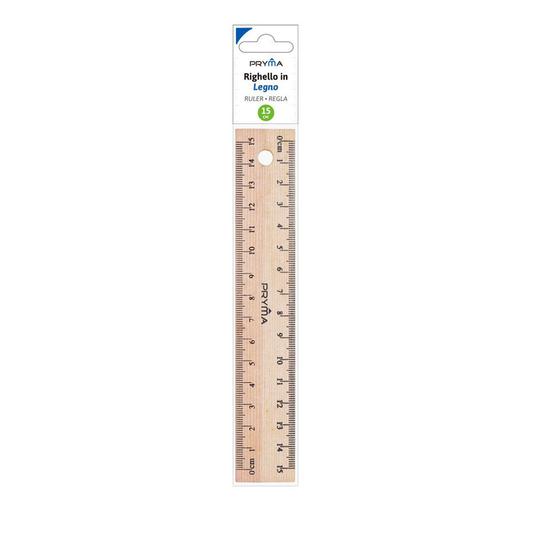 Righello Legno 15Cm