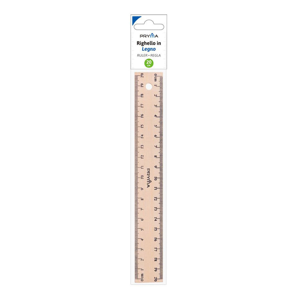 Righello Legno 20Cm