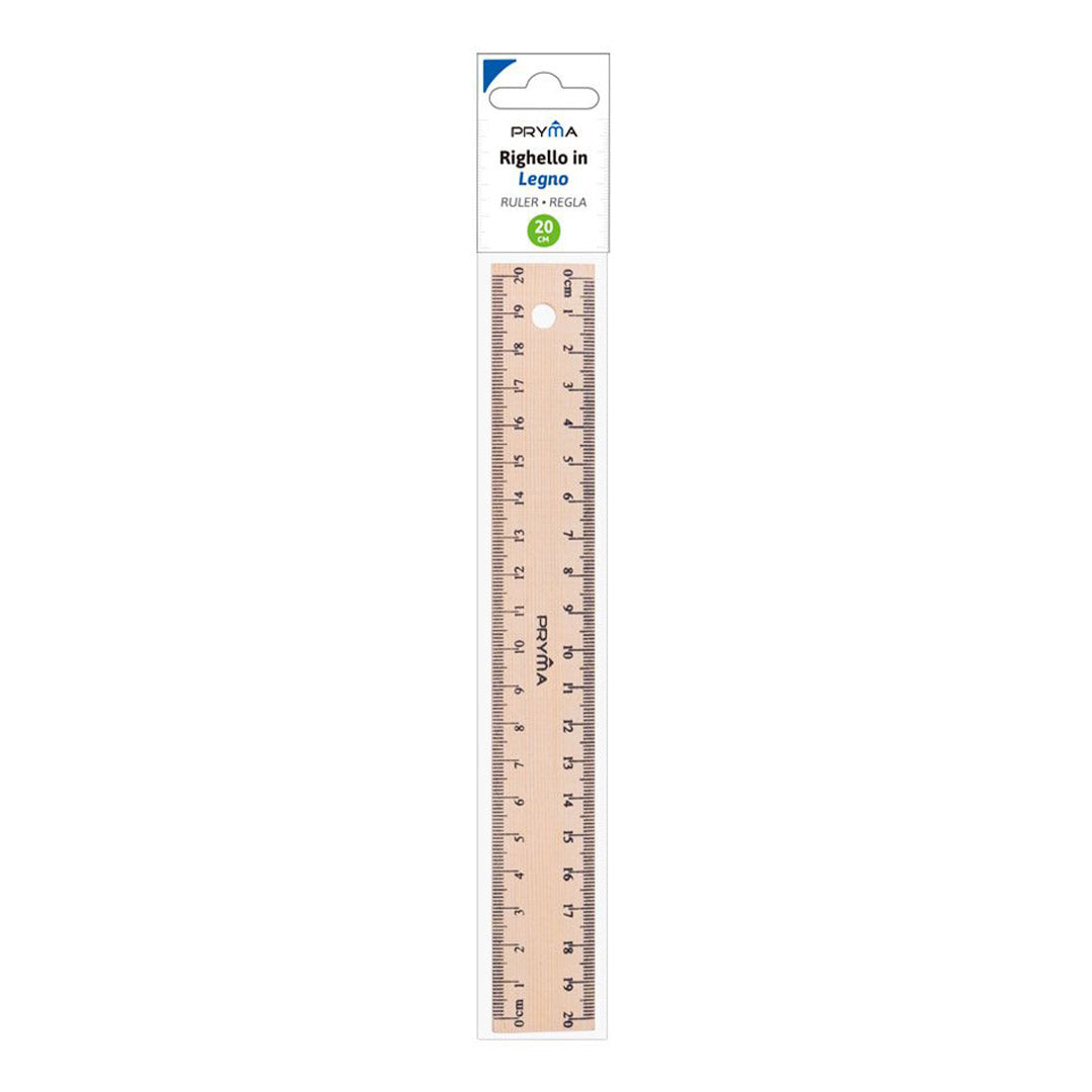 Righello Legno 20Cm