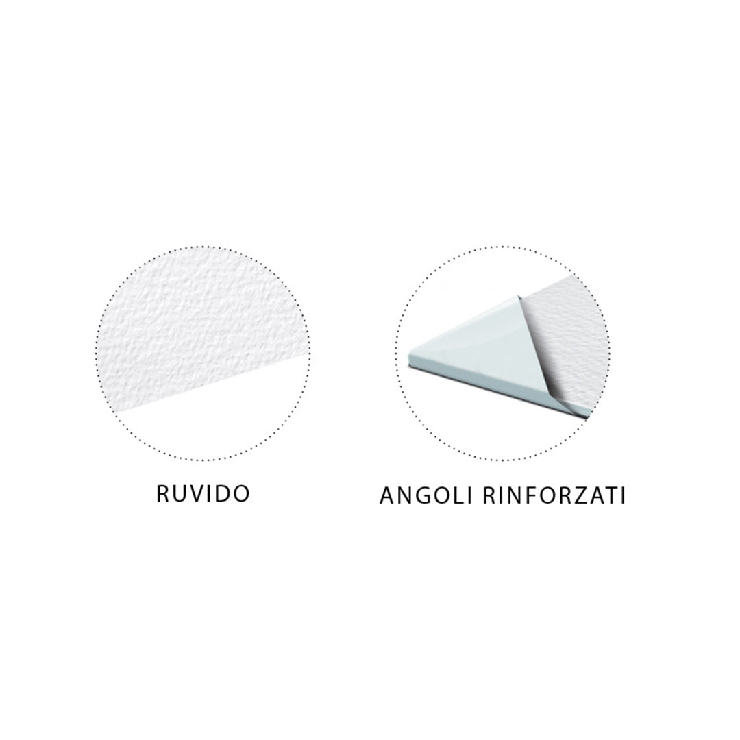 Pryma Album da Disegno P4 Ruvido 24x33cm 200g/m²