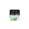 Pryma Set Pennelli Pittura Acrilico, Acquerello, Olio e Tempera 10Pz