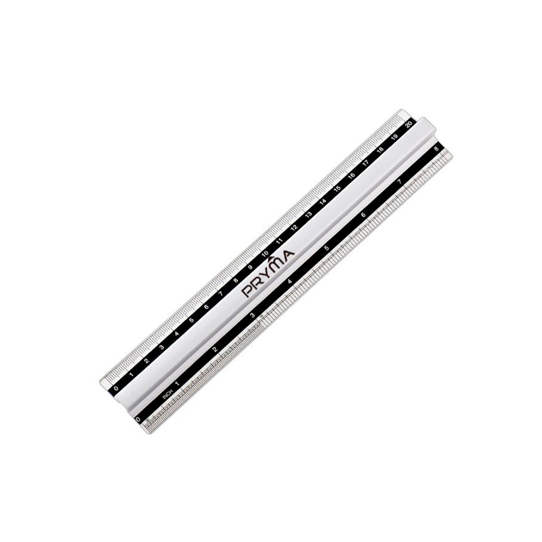Righello Alluminio 20Cm