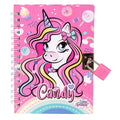 Pryma Quaderno a Spirale A5 80 Fogli – 18x25 cm, Righe 1R, Copertina Morbida Fantasia Unicorno – Quaderno Scuola e Appunti - Confezione da 3 pezzi (Unicorno Rosa)