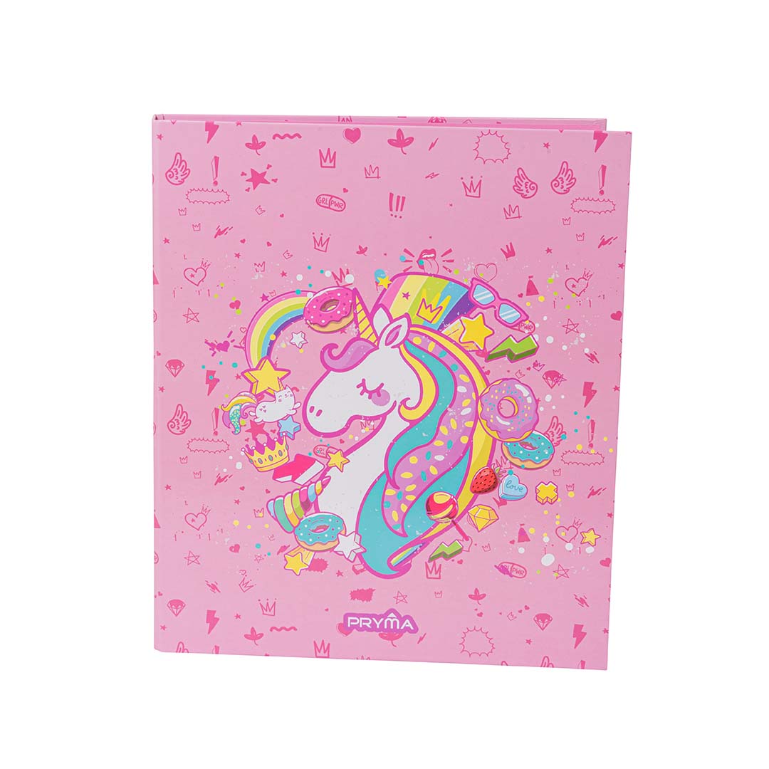 Linea Unicorno Raccoglitore 4 Anelli 26.5x32x4.5