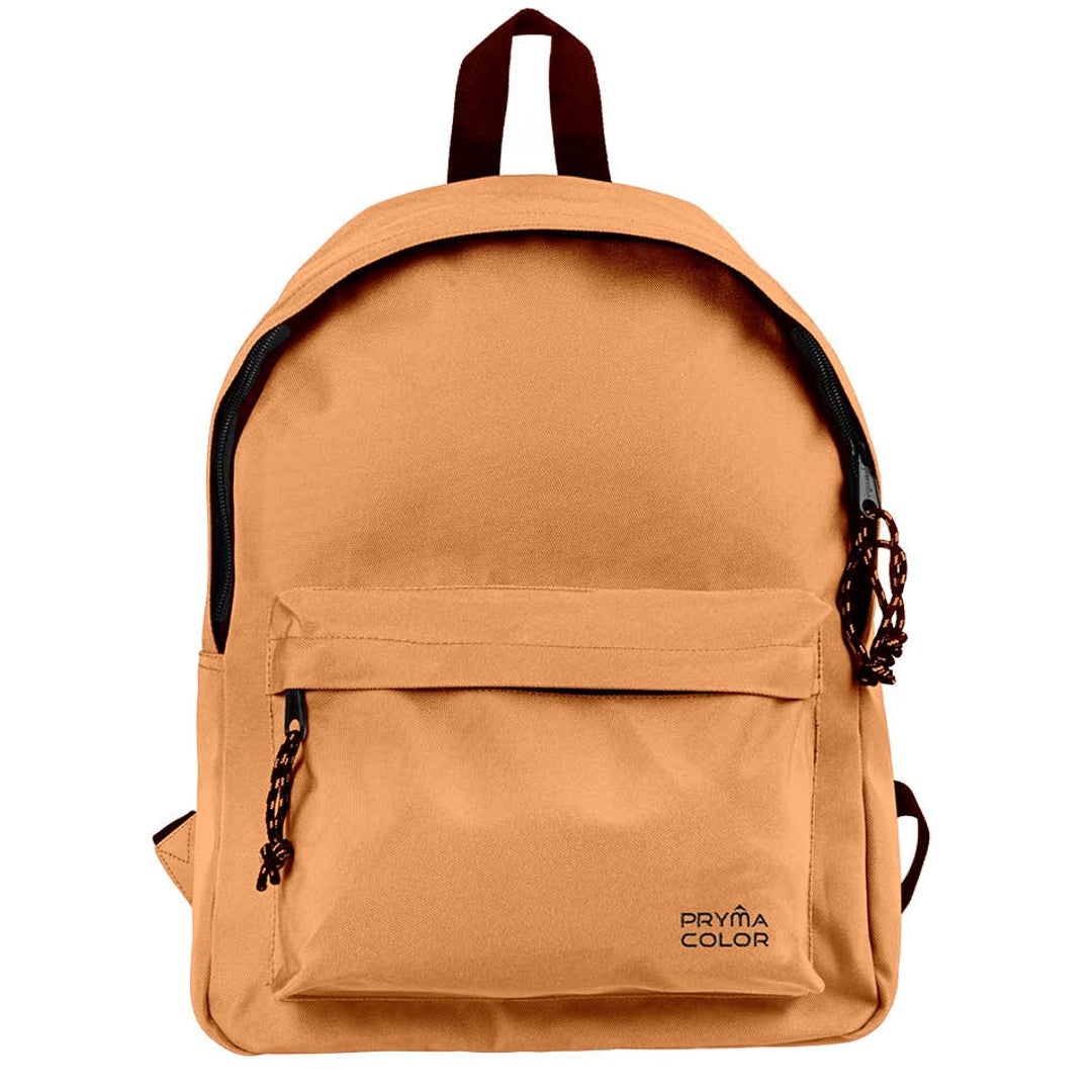 Pryma Zaino 40x31x15 Cm - Zaino Scuola e Tempo Libero per Bambini e Adulti (Arancione)