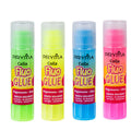 Pryma Colla Stick Fluo 8 g – Confezione da 24 Pezzi – Colori Brillanti – Adesivo Solido per Scuola, Ufficio e Lavoretti Creativi – Facile da Usare e Senza Solventi
