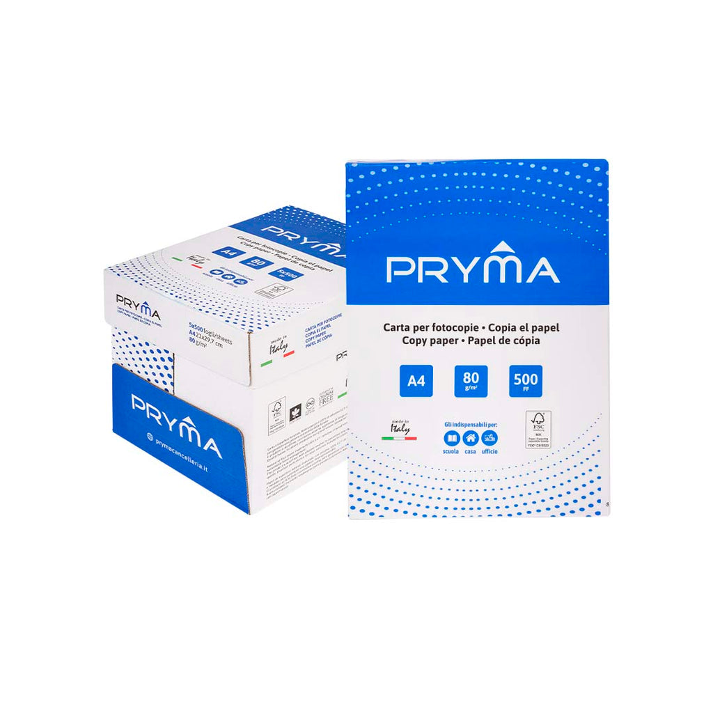 Risma Carta A4 80Gr 500 Fogli - Confezione da 5
