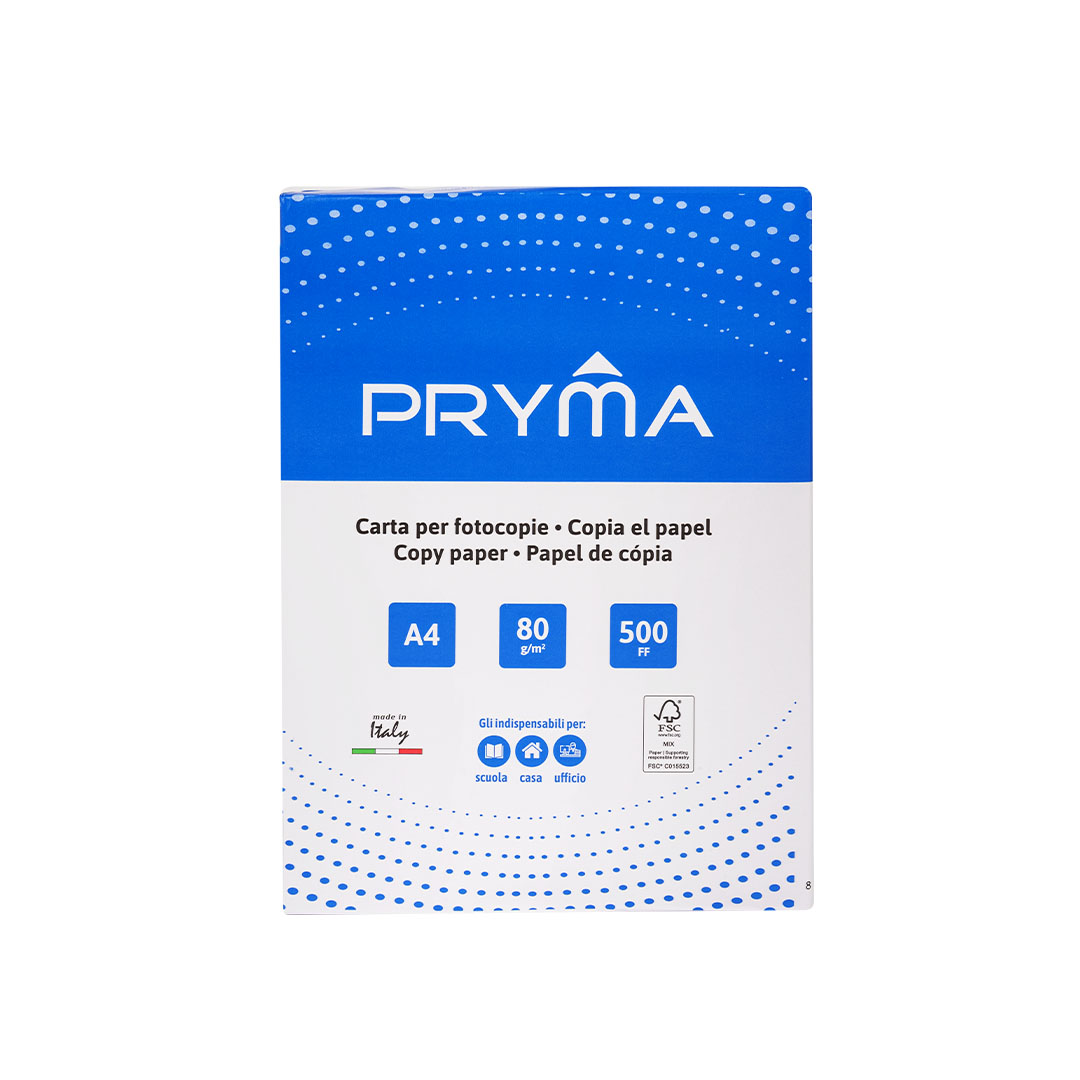 Risma Carta A4 80Gr 500 Fogli - Confezione da 5