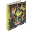 Pryma Raccoglitore 4 Anelli – Quaderno ad Anelli Formato A4 – Copertina Rigida Decorata – Organizer per Scuola, Ufficio e Archivio Documenti (Linea Manga Ragazzi 1)