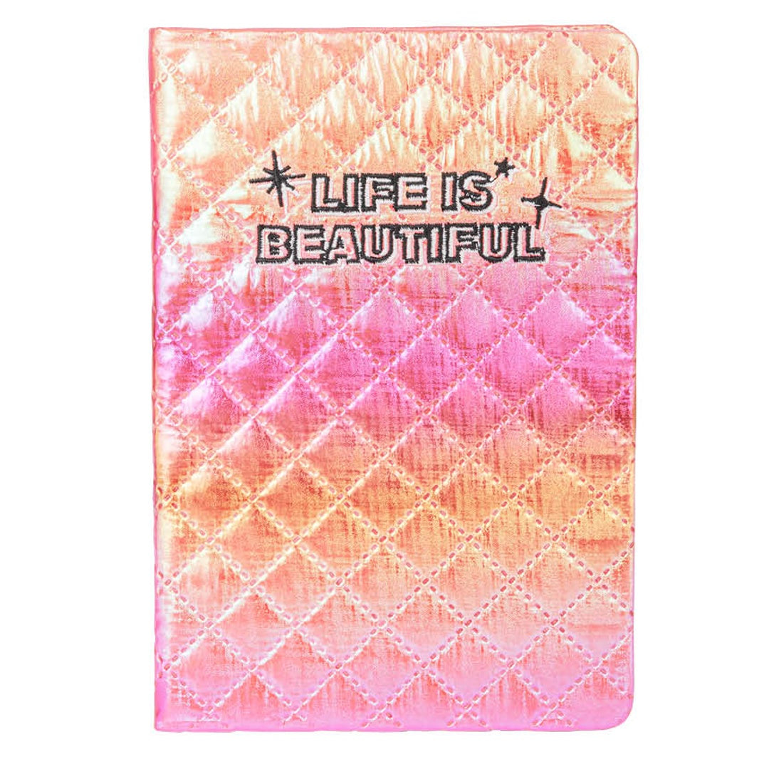 Pryma Linea Disco Memobook A5 – Quaderno con Copertina Resistente, 80 Fogli 80g, 1 Rigo, Rilegatura a Dischi, Personalizzabile e Riutilizzabile per Scuola e Ufficio (Morbida)