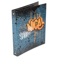 Pryma Raccoglitore 4 Anelli – Quaderno ad Anelli Formato A4 – Copertina Rigida Decorata – Organizer per Scuola, Ufficio e Archivio Documenti