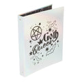 Pryma Raccoglitore 4 Anelli – Quaderno ad Anelli Formato A4 – Copertina Rigida Decorata – Organizer per Scuola, Ufficio e Archivio Documenti (Linea Gotica)