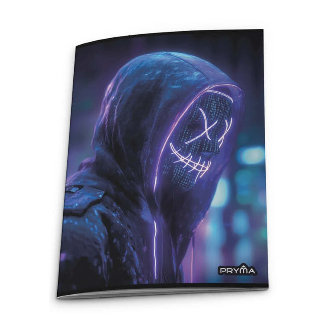 Pryma Quaderno Maxi A4 – 42 Fogli 80 g | Quaderni Scuola Media per Ragazzi con Copertina Colorata e Resistente – Confezione 10 pz (Ragazzo, Quadretti 4M)