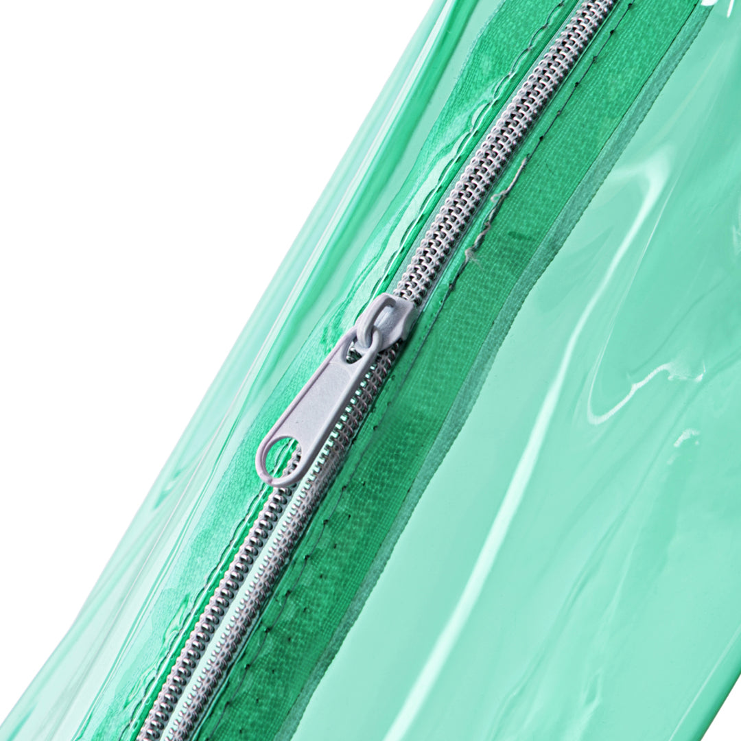 Astuccio in PVC Trasparente Verde – 21x8cm