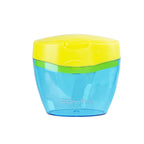 Temperino con Serbatoio Fluo, 3 Fori Multi-Diametro