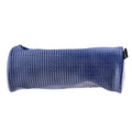 PRYMA Astuccio Cilindrico in Tessuto Mesh Blu, 22x8cm – Portapenne a Tombolo con Cerniera, Organizer Traspirante e Capie