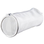 Astuccio Cilindrico in Tessuto Mesh Grigio
