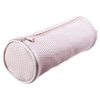 Astuccio Cilindrico in Tessuto Mesh Lilla
