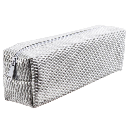 Astuccio Slim in Tessuto Mesh Grigio – 20x4.5x4.5cm